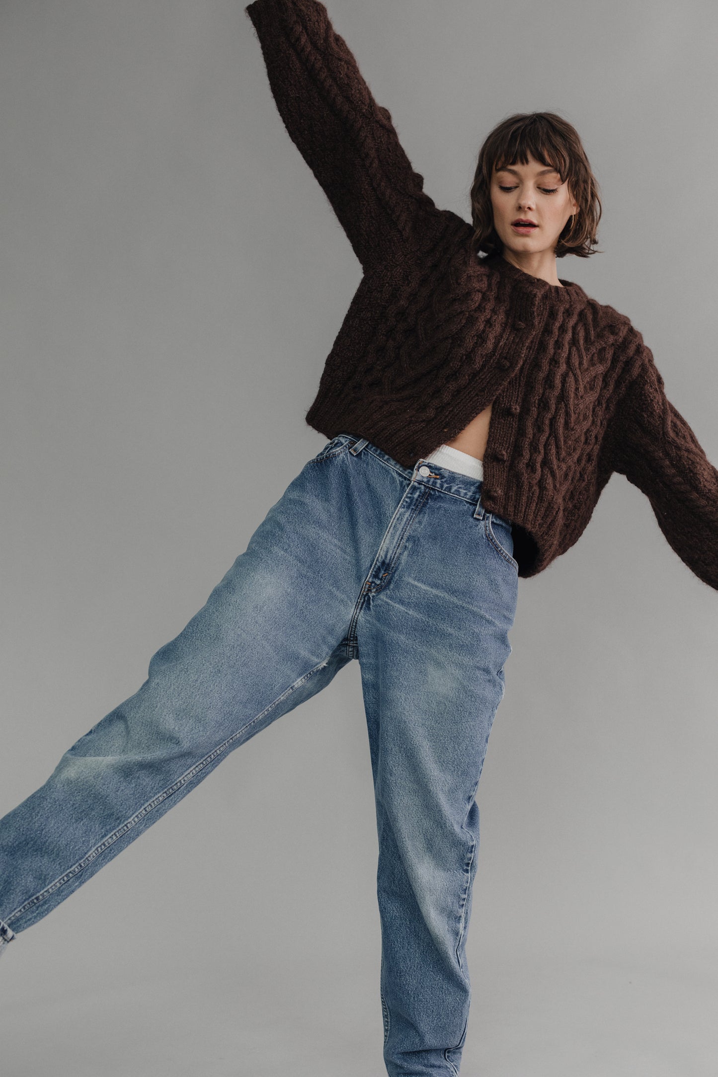 Yaga Day Cardigan - Earth