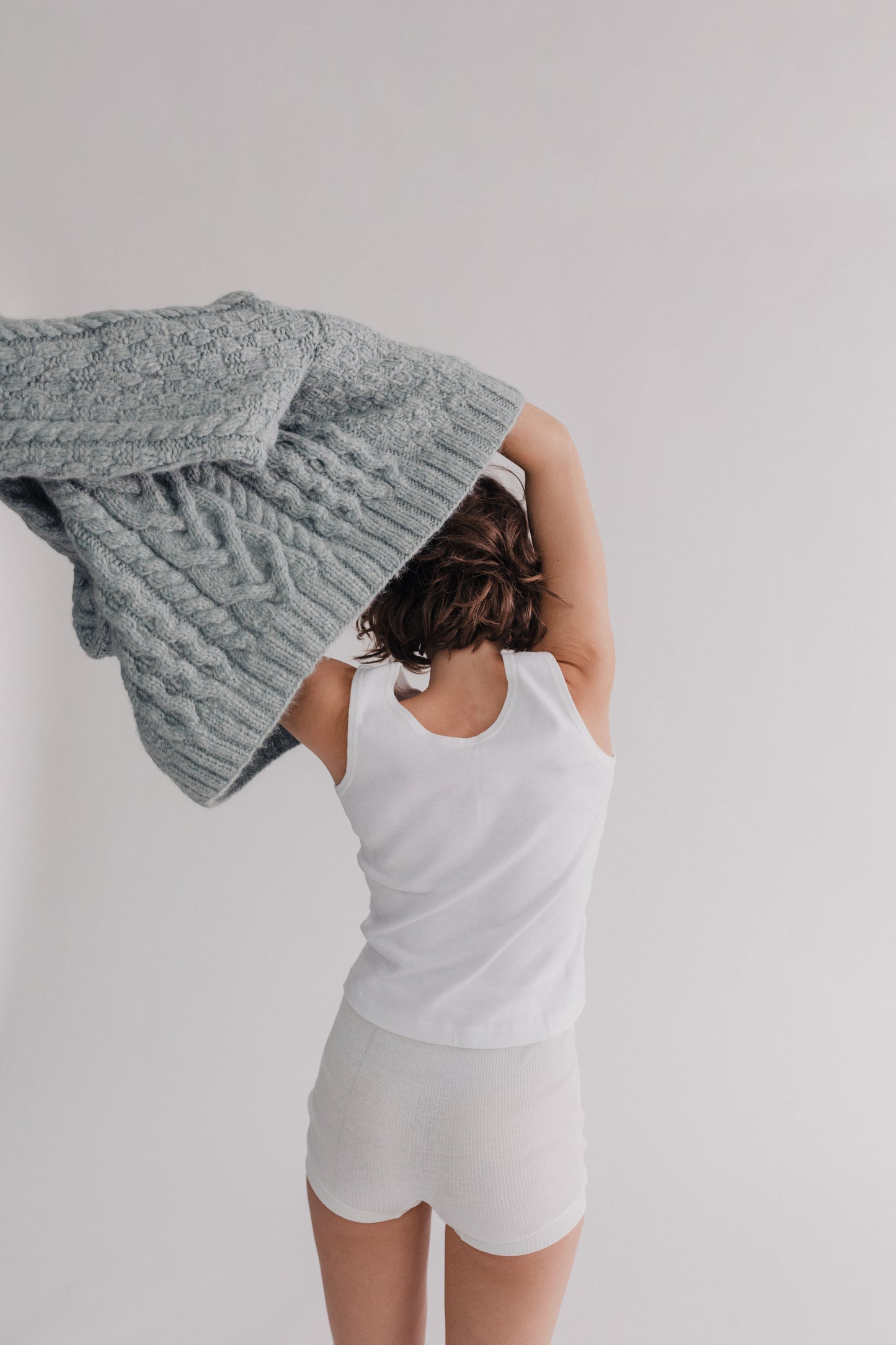 Yaga Day Cardigan - Sky