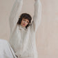 Yaga Layer Cardigan - Snowdrop