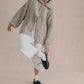 Yaga Layer Cardigan - Oatstraw